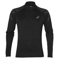 Asics Stripe 1/2 Zip - Mens - Performance Black