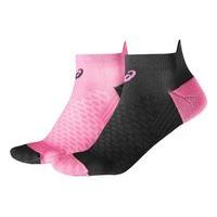 Asics Socks - 2 Pack - Womens - Camelion Rose