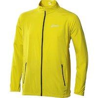 Asics Mens Woven Running Jacket - Lime Green