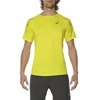 asics ss asics mens stripe top sulpher spring