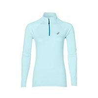 Asics Ladies 1/2 Zip Jersey - Aqua Splash