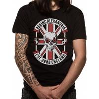 asking alexandria rebel mens x large t shirt black