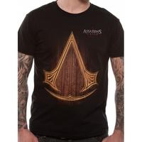 Assassins Creed Movie - Icon Logo Men\'s Large T-Shirt - Black