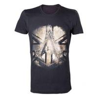 Assassin\'s Creed Syndicate Bronze Crest Large Black T-Shirt