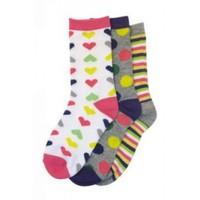 Assorted 3 sock pack