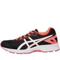 asics junior gel galaxy 9 neutral running shoes onyxwhitediva pink