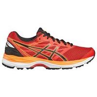 Asics Gel Cumulus 18 GS Running Shoe - Boys - Vermilion/Black/Hot Orange