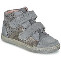 Aster REGINA girls\'s Children\'s Shoes (High-top Trainers) in grey