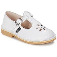 Aster DINGO girls\'s Children\'s Shoes (Pumps / Ballerinas) in white