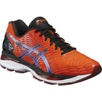 Asics Gel-Nimbus 18 flame orange/black/silver