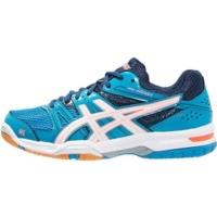 Asics Gel-Rocket 7 Women blue jewel/white/flash coral