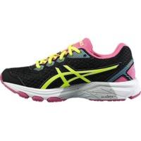 asics gt 1000 5 gs blacksafety yellowpink glow