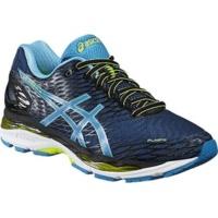 asics gel nimbus 18 poseidonblu jewelsafety yellow