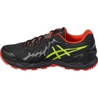 Asics Gel-FujiEndurance Plasmaguard black/safety yellow/vermilion