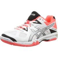 Asics Gel-Tactic Women white/silver/flash coral