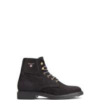 Ashley Mid-lace Boot - Black