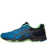 Asics Mens Gel Sonoma 3 Trail Running Shoes Thunder Blue/Black/Green Gecko