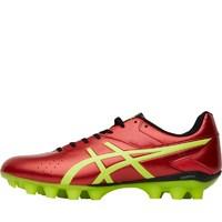 asics mens lethal speed rs fg rugby boots vermillionsafety yellowblack