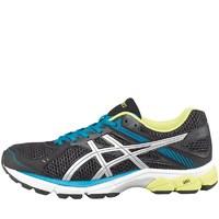 asics mens gel innovate 7 stability running shoes blacksilverblue jewe ...