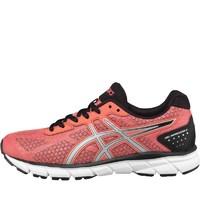 asics womens gel impression 9 neutral running shoes flash coralsilverb ...