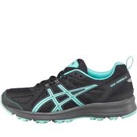 asics womens trail tambora 5 trail running shoes blackaruba blue