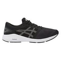 asics roadhawk ff running shoes mens blackwhitesilver