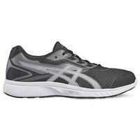 asics stormer running shoes mens blacksilverwhite