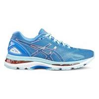 Asics Gel Nimbus 19 Running Shoes - Womens - Diva Blue/Flash Coral/Aqua Splash