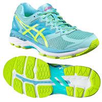 Asics GT-2000 4 Ladies Running Shoes AW16 - Blue/Yellow, 4.5 UK