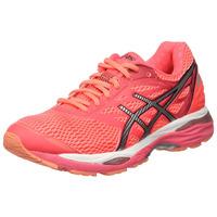 Asics Gel-Cumulus 18 Ladies Running Shoes - Pink/Orange, 4.5 UK