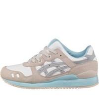 asics tiger gel lyte iii trainers whitelight grey