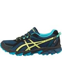Asics Mens Gel Sonoma 2 Gore-Tex Trail Running Shoes Poseidon/Safety Yellow/Black