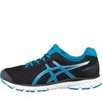 Asics Mens Gel Innovate 7 Stability Running Shoes Black/Silver/Blue Jewel