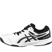 Asics Mens Gel Qualifier 2 Tennis Shoes White/Black/Silver