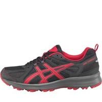 asics mens trail tambora 5 trail running shoes blackvermillionblack