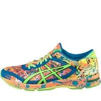 Asics Mens Gel Noosa Tri 11 Neutral Triathlon Running Shoes Hot Orange/Green Gecko/Electric Blue