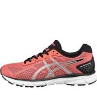 asics womens gel impression 9 neutral running shoes flash coralsilverb ...