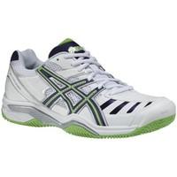 asics gelchallenger 9 clay mens tennis trainers shoes in white