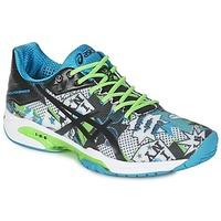 asics gel solution speed 3 le nyc mens tennis trainers shoes in blue