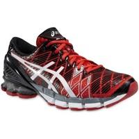 asics gelkinsei 5 mens running trainers in red