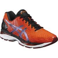 asics nimbus 18 mens shoes trainers in black