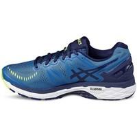 asics gel kayano 23 mens running trainers in blue