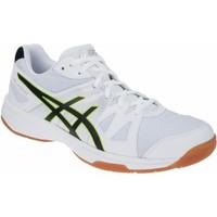 asics gel upcourt mens sports trainers shoes in white