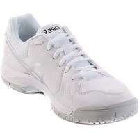 asics geldedicate 5 0193 mens tennis trainers shoes in white