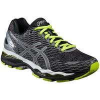 Asics Gelnimbus 18 Liteshow men\'s Running Trainers in Silver