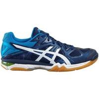 asics geltactic mens shoes trainers in white