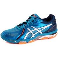 asics gelvolley elite 3 4301 mens shoes trainers in blue