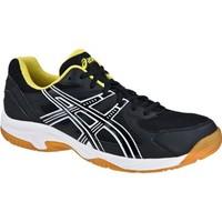 asics gel doha mens tennis trainers shoes in black