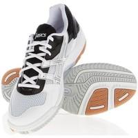 asics geltask mens sports trainers shoes in white