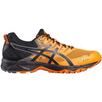 asics gel sonoma 3 mens running trainers in orange